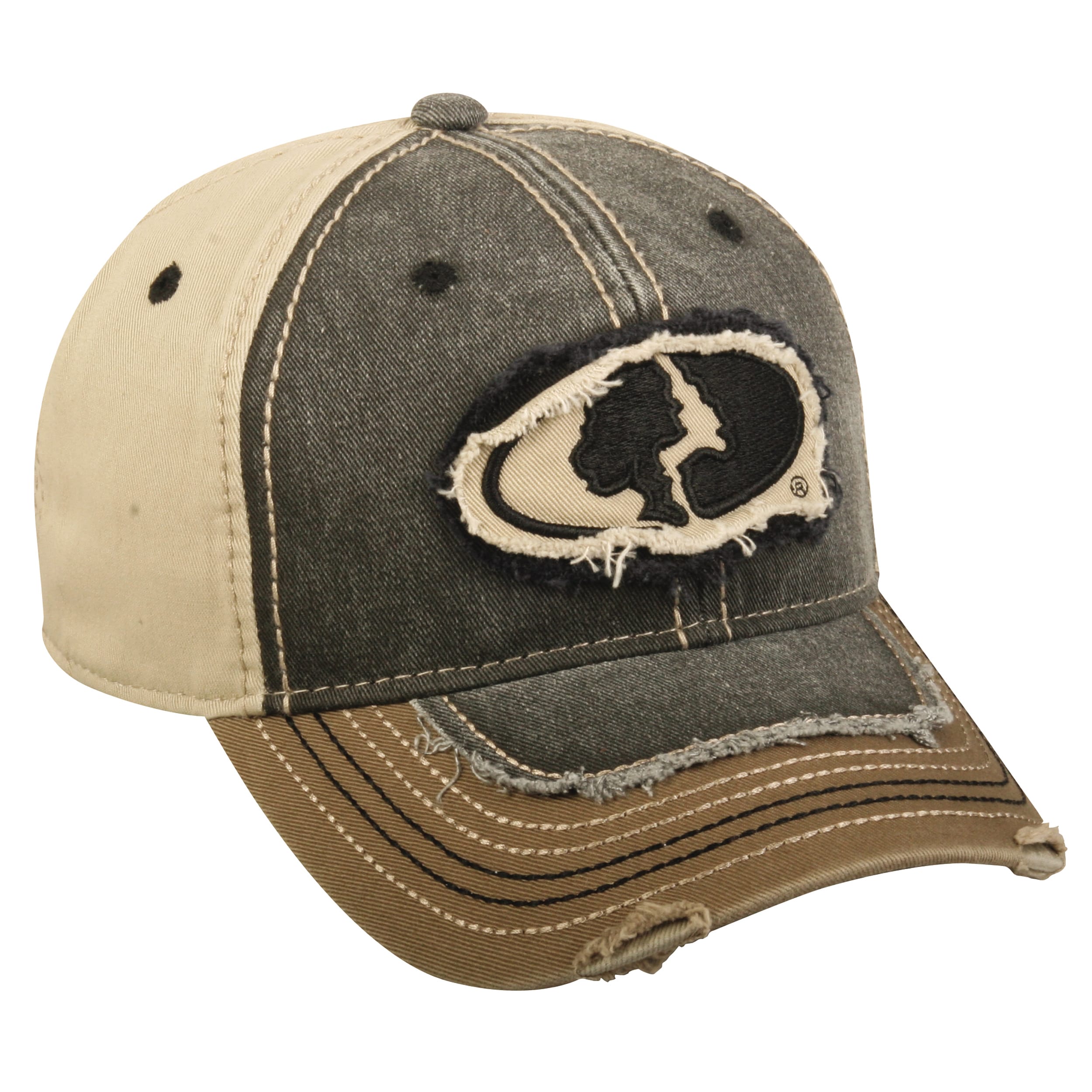 Mossy Oak Frayed Adjustable Hat