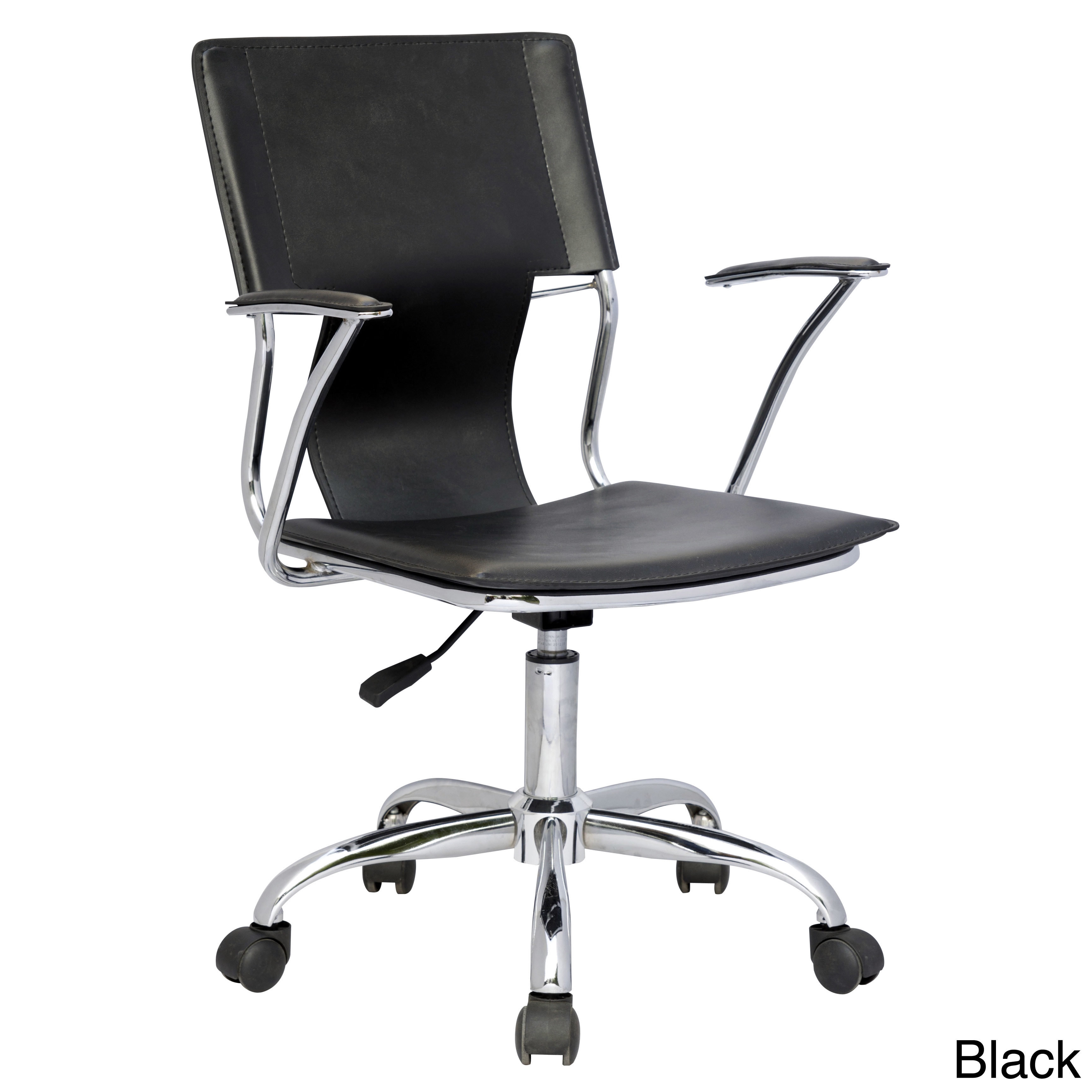 Pneumatic Gas Lift Swiveling Office Arm Chair