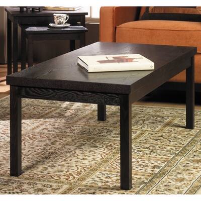 Main St. Wood Grain Espresso Coffee Table