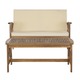 Safavieh Fontana Teak Finish Beige Acacia Wood 4-piece ... Safavieh Fontana Teak Finish Beige Acacia Wood 4-piece ... on Safavieh Fontana Patio Set id=52215