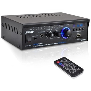 PyleHome Mini Blue PCAU48BT Amplifier - 2 Channel