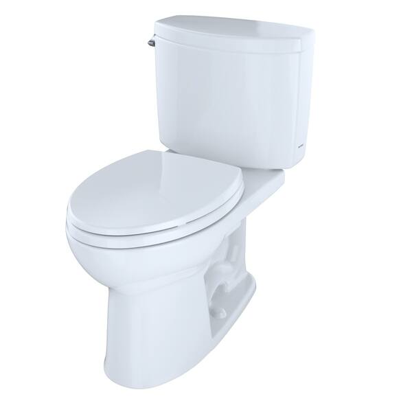 Shop Toto Drake Ii Two Piece Elongated 1 28 Gpf Universal Height