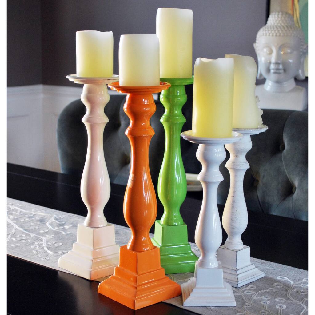 Handmade Metal Candlestick Holders (India)