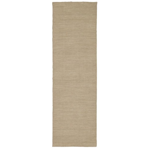 Nourison Hand Loomed Plateau Travertine Cotton Wool Rug 2 3 X 8 Nourison Hand Loomed Plateau Travertine Cotton Wool Rug 2 X27 3