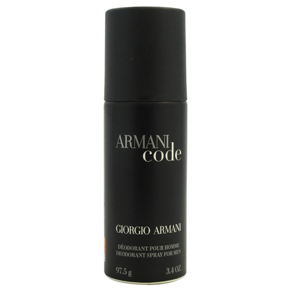 armani code spray deodorant