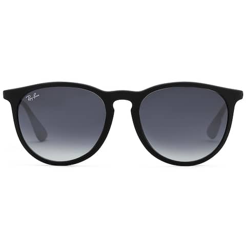 Ray-Ban Erika Classic RB 4171 Women's Black Frame Grey Gradient Lens Sunglasses