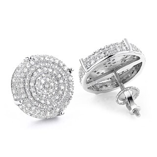 Pave Diamond Earrings Online At Our Best Pave Diamond Earrings Online At Our Best Deals