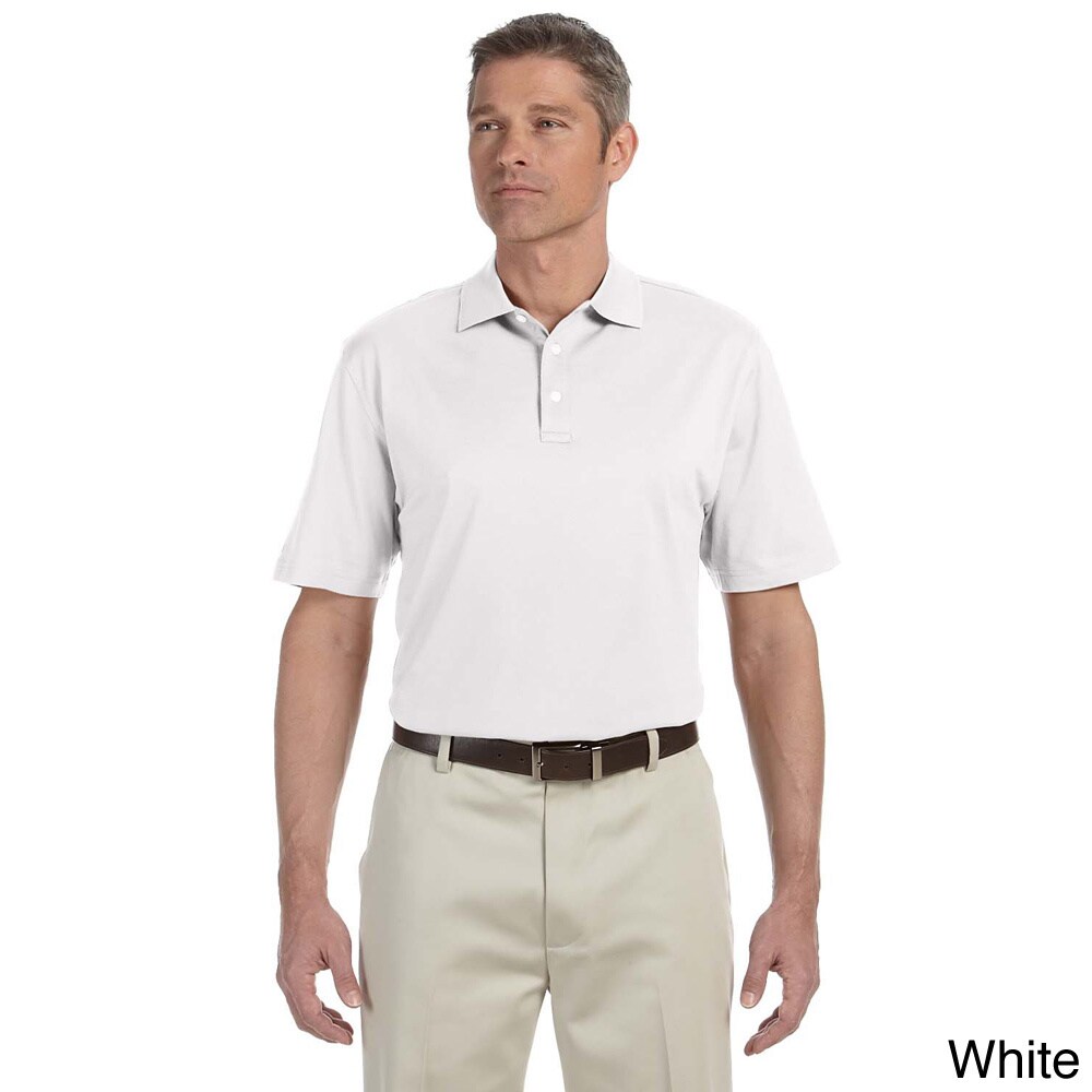 Devon and Jones Mens Executive Club Short Sleeve Polo White Size XXL