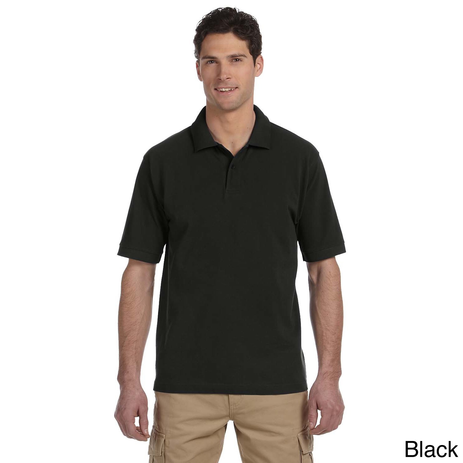 Mens Organic Cotton Pique Polo Shirt