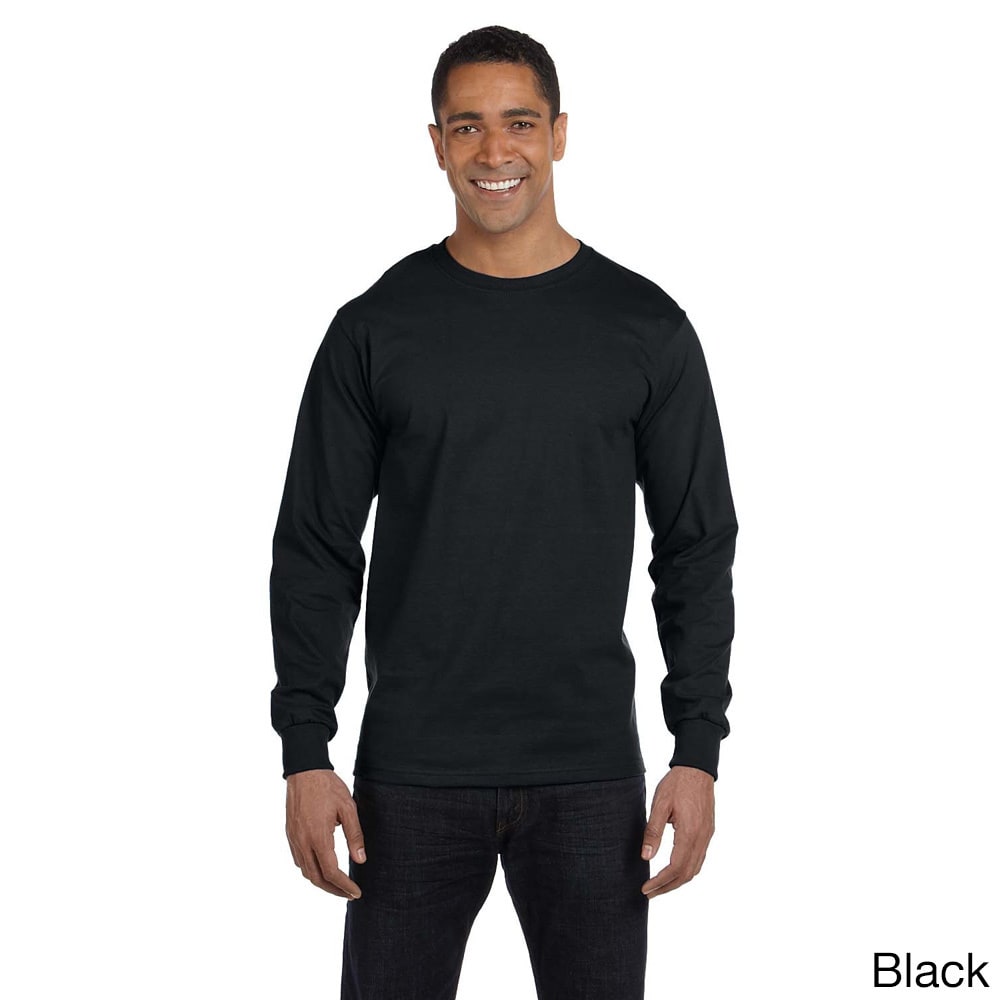 Mens Dry Blend Long Sleeve T shirt