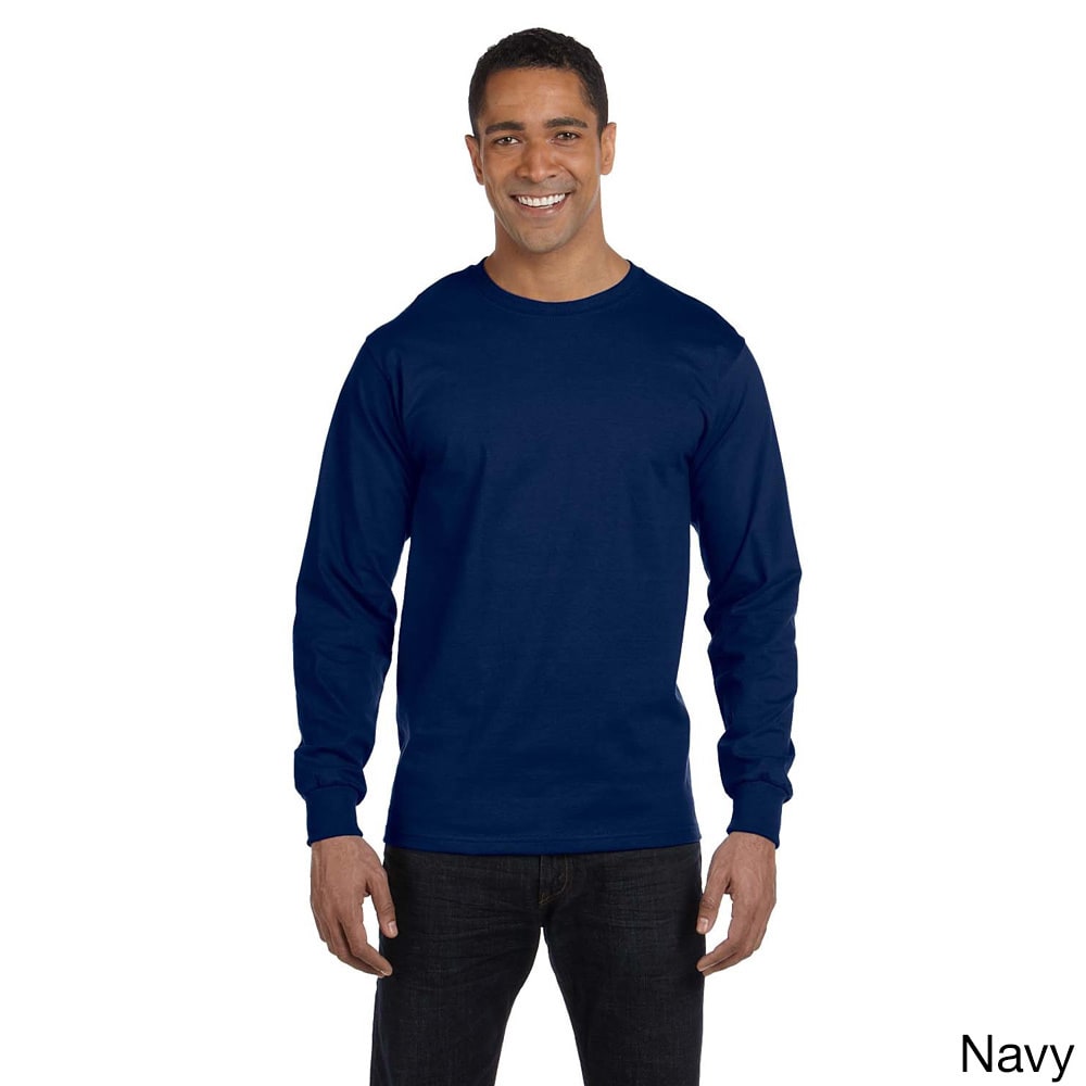 Mens Dry Blend Long Sleeve T shirt