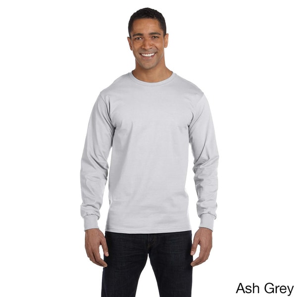 Gildan Men S Dry Blend Fabric Long Sleeve T Shirt On Gildan Men X27 S Dry Blend Fabric Long Sleeve T Shirt