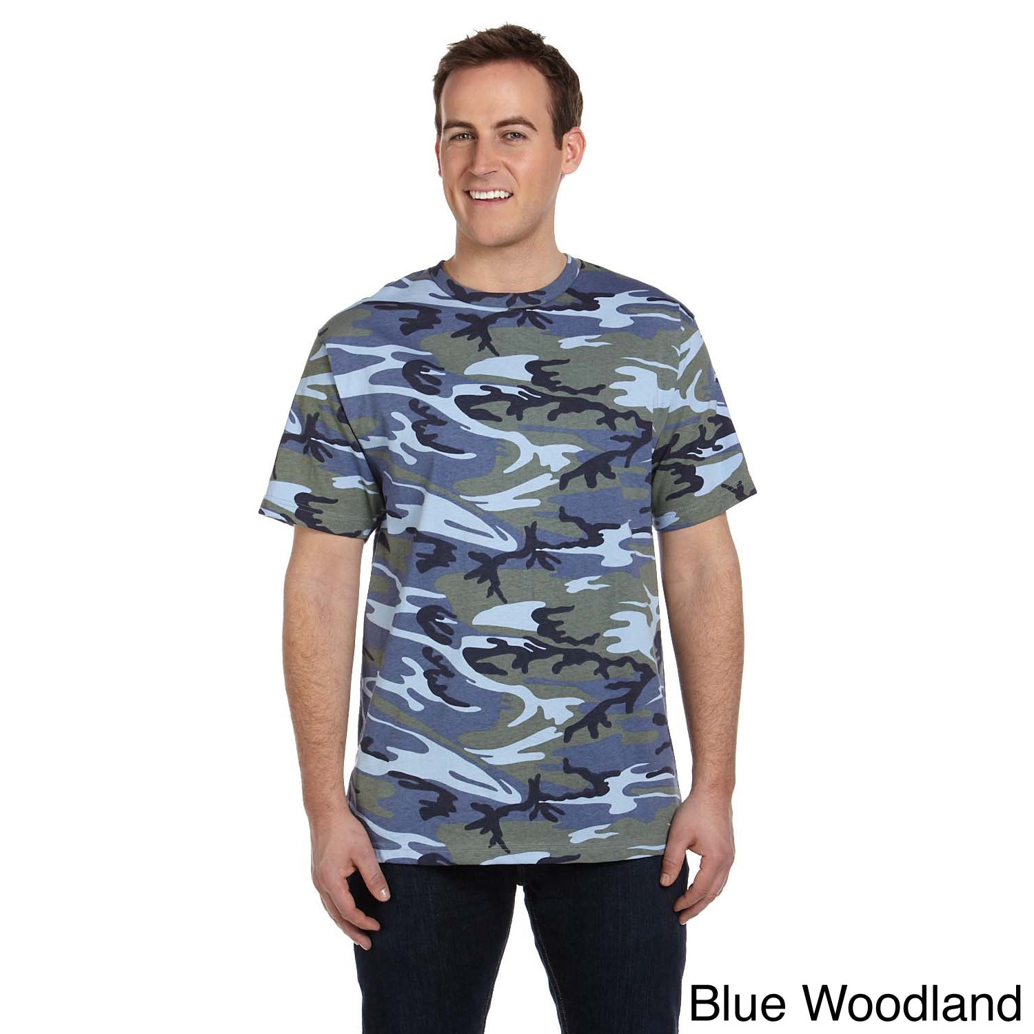 Mens Adult Camouflage T shirt