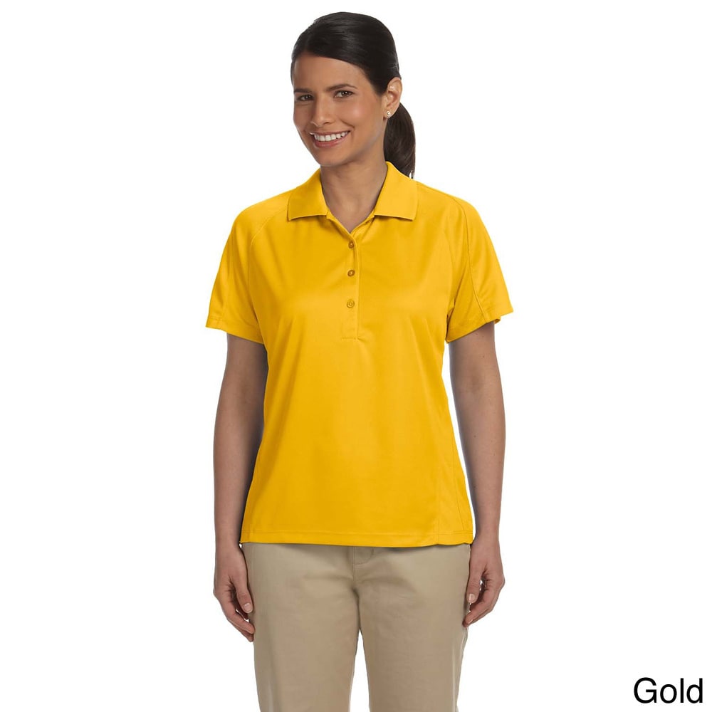 Ladies 3.8 Oz. Polytech Mesh Insert Polo