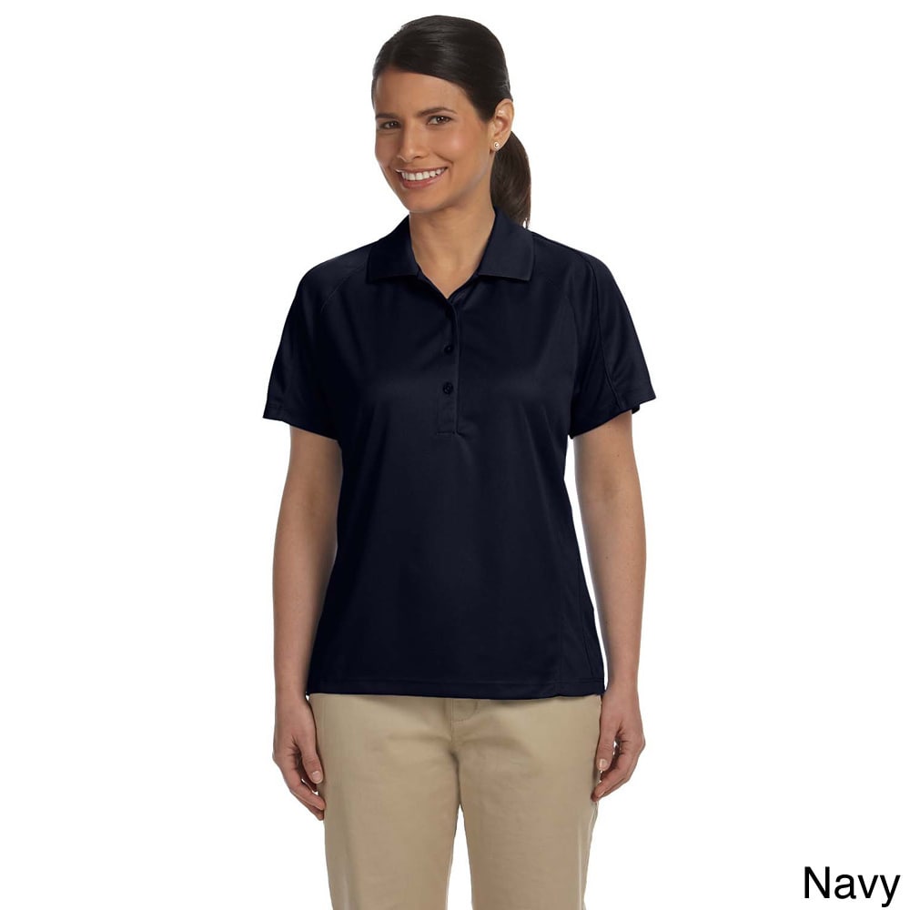 Ladies 3.8 Oz. Polytech Mesh Insert Polo