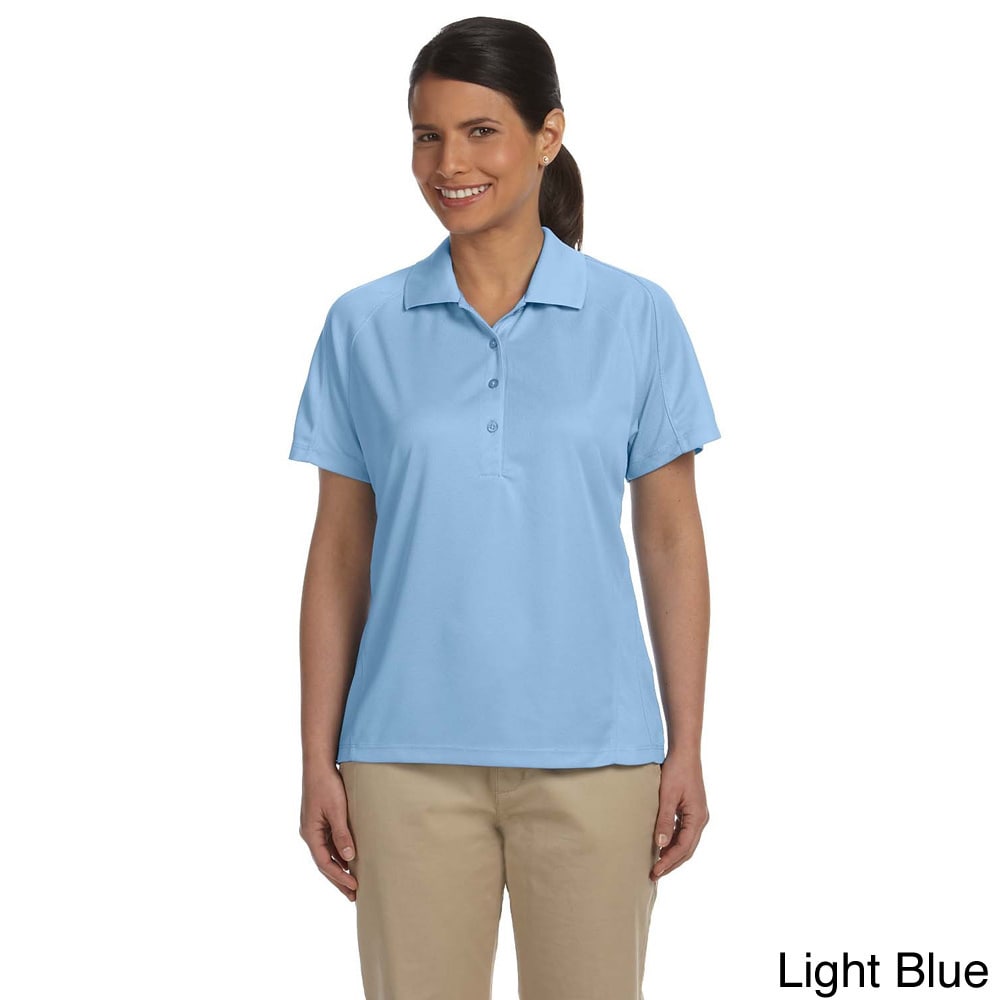 Ladies 3.8 Oz. Polytech Mesh Insert Polo