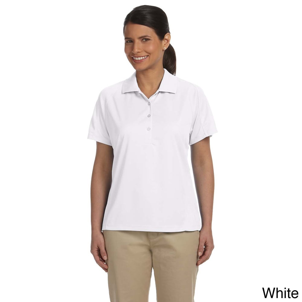 Ladies 3.8 Oz. Polytech Mesh Insert Polo