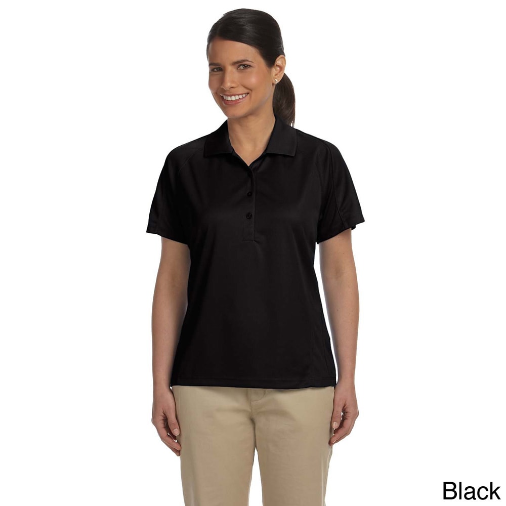 Ladies 3.8 Oz. Polytech Mesh Insert Polo