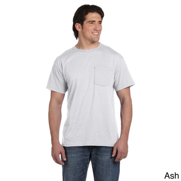 Shop 5.6-ounce 50/50 Best Pocket T-shirt - On Sale - Free Shipping On ...