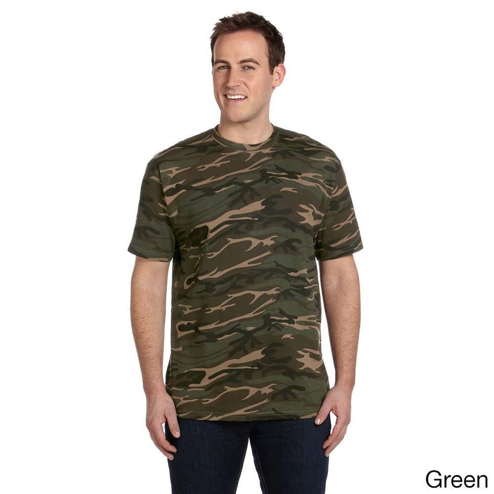 green camouflage t shirt