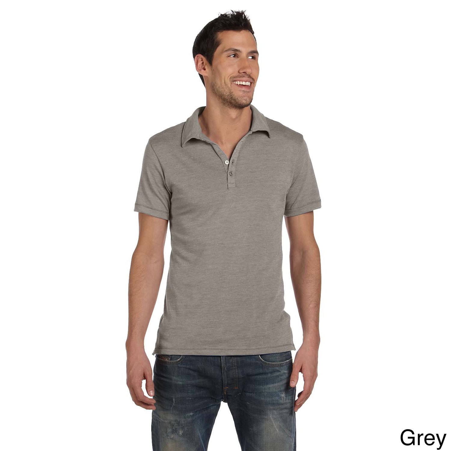 Alternative Mens Berke Urban Polo Grey Size XXL