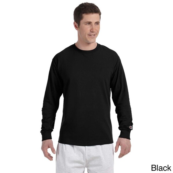 champion tagless long sleeve t-shirt