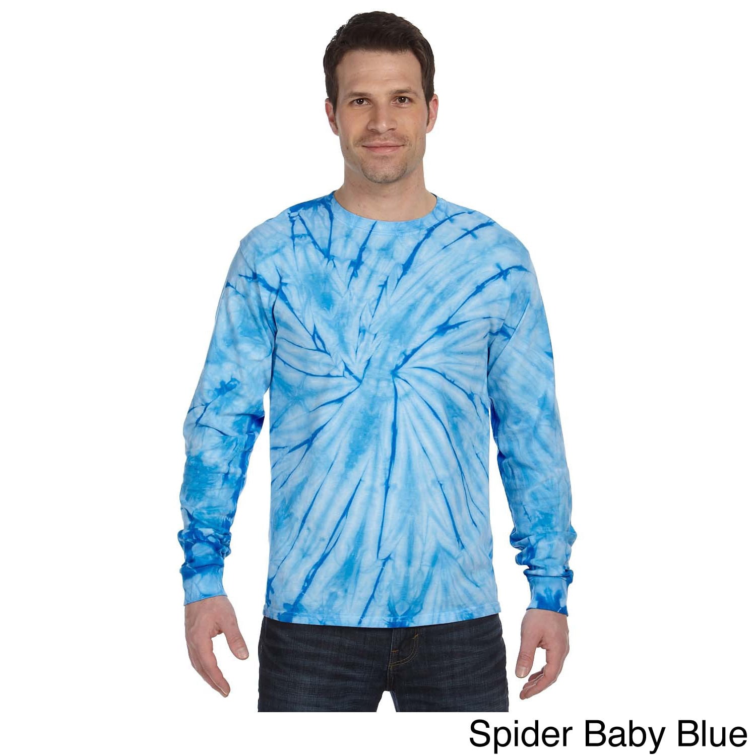 Tie dyed Long sleeve Cotton T shirt