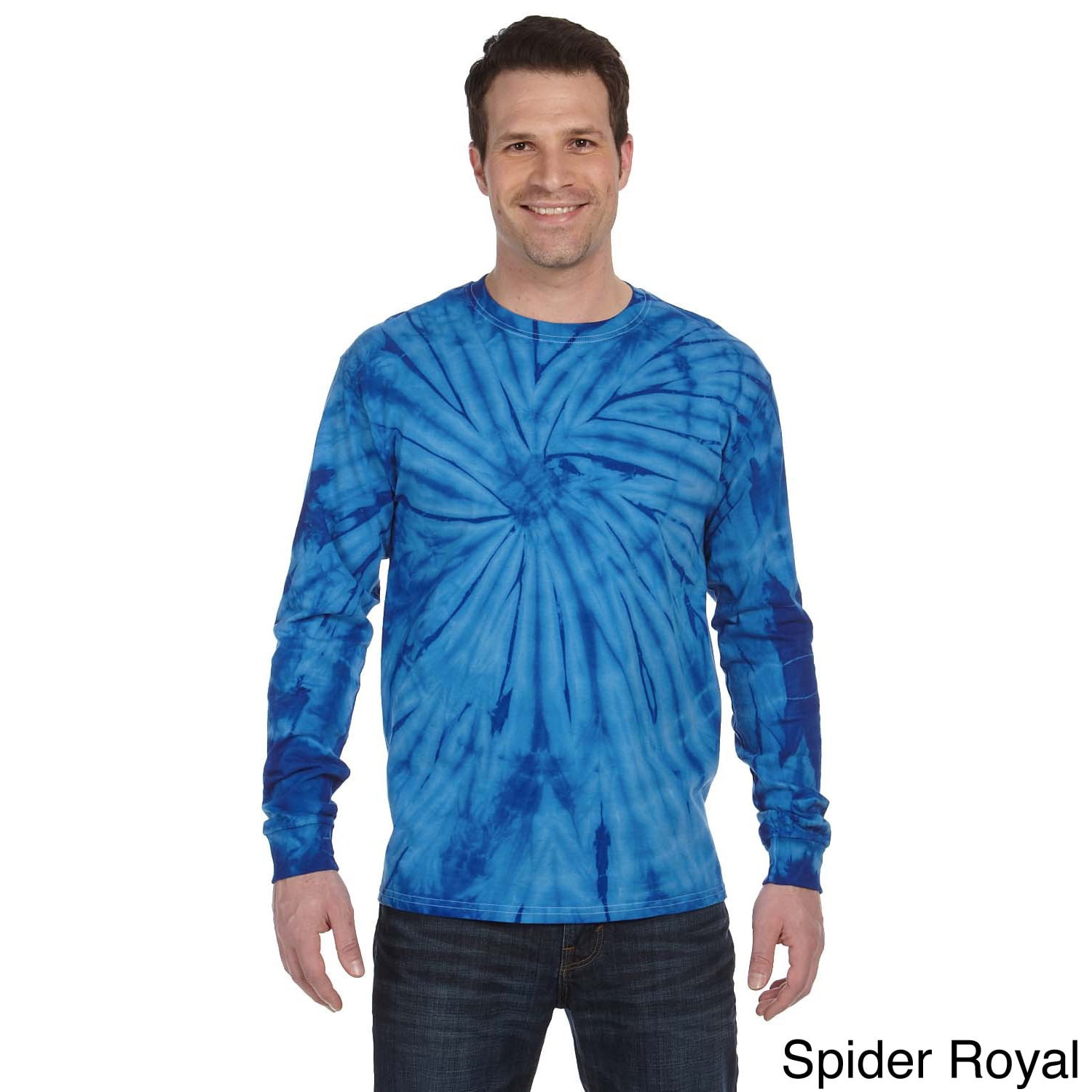 Tie dyed Long sleeve Cotton T shirt