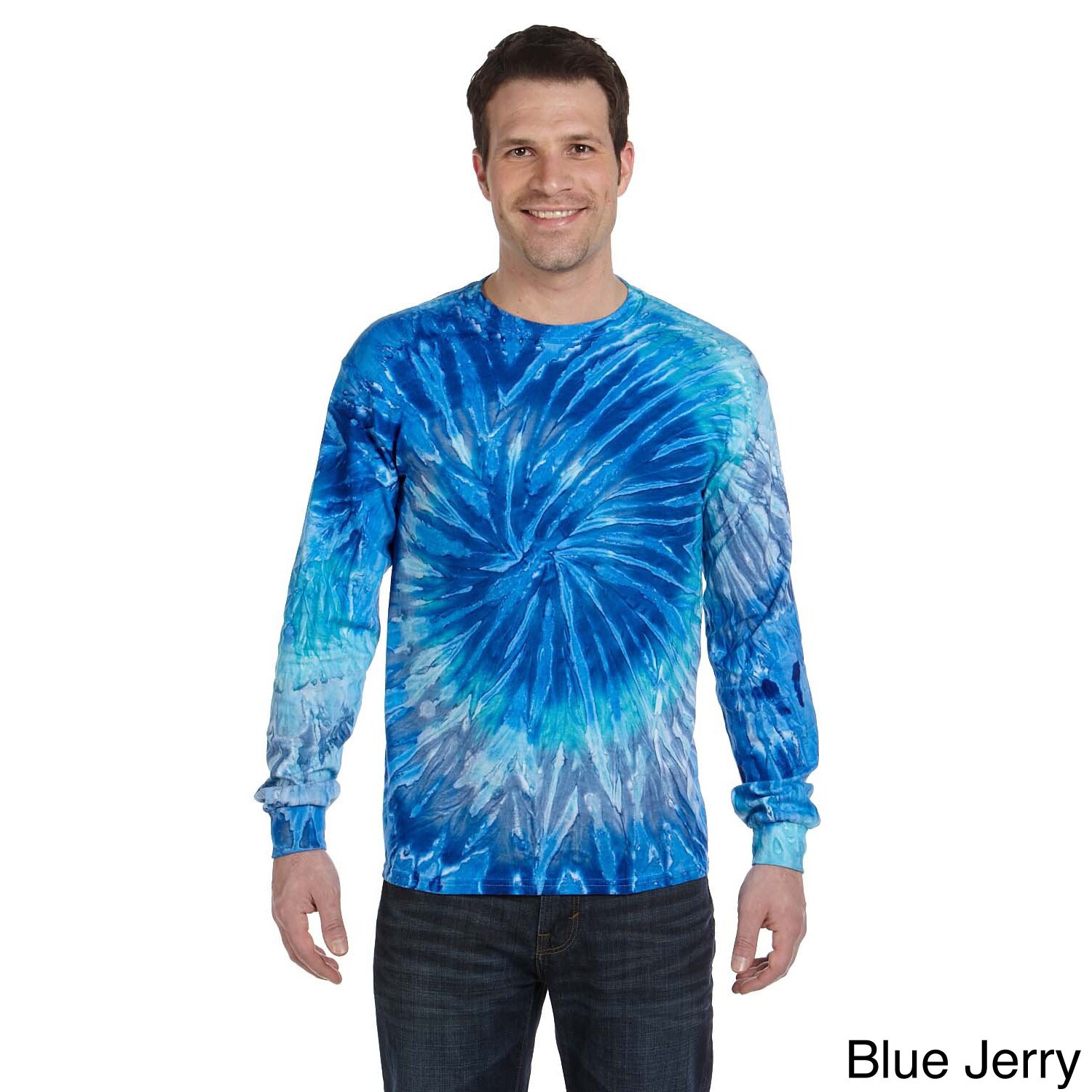 Tie dyed Long sleeve Cotton T shirt