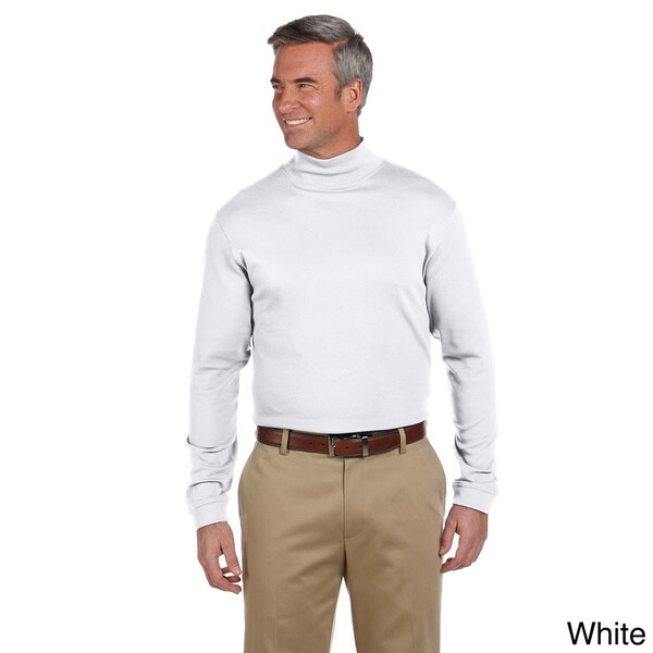 mens mock turtleneck pima cotton