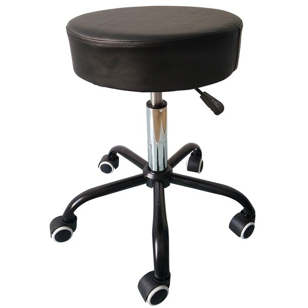 Shop Sierra Comfort Hydraulic Wheeled Massage Stool - Free Shipping On 