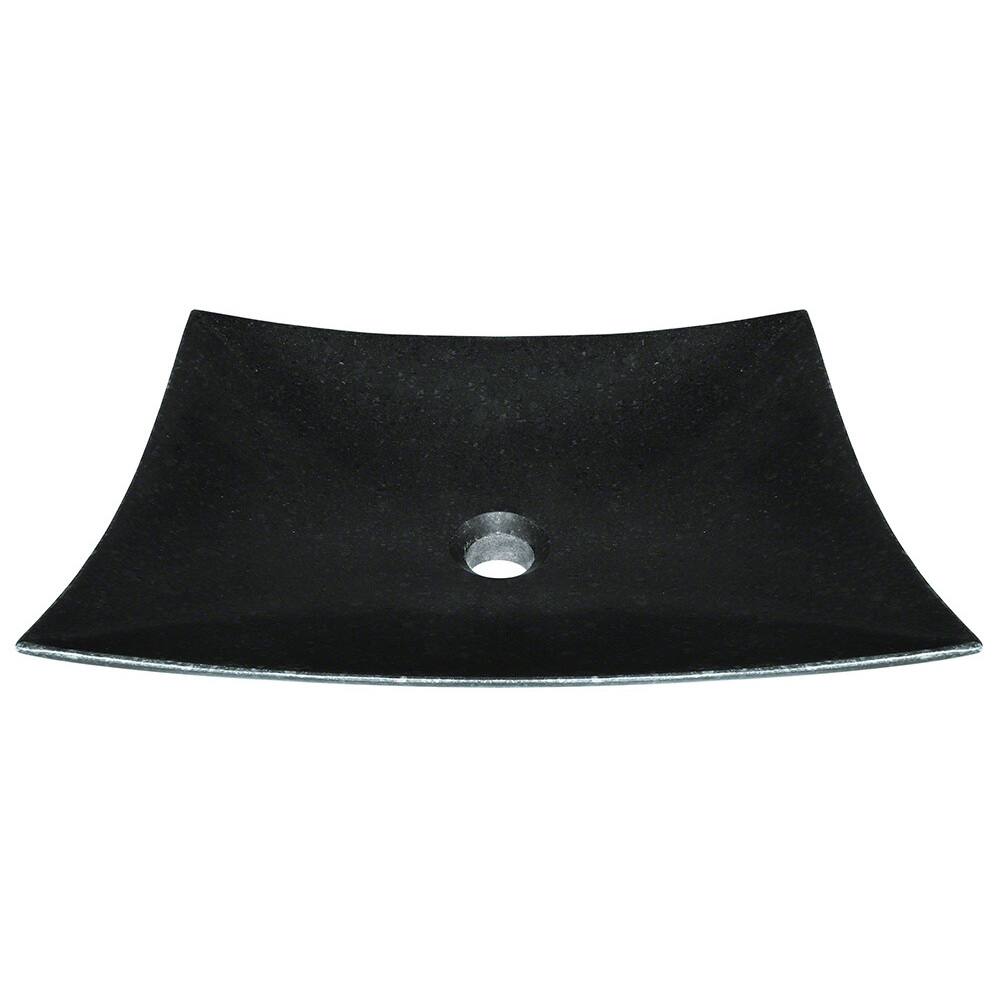 Polaris Sinks P068 Honed Basalt Vessel Sink