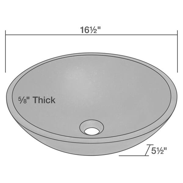 Polaris Sinks P458 Honed Basalt Black Granite Vessel Sink Overstock 9008155