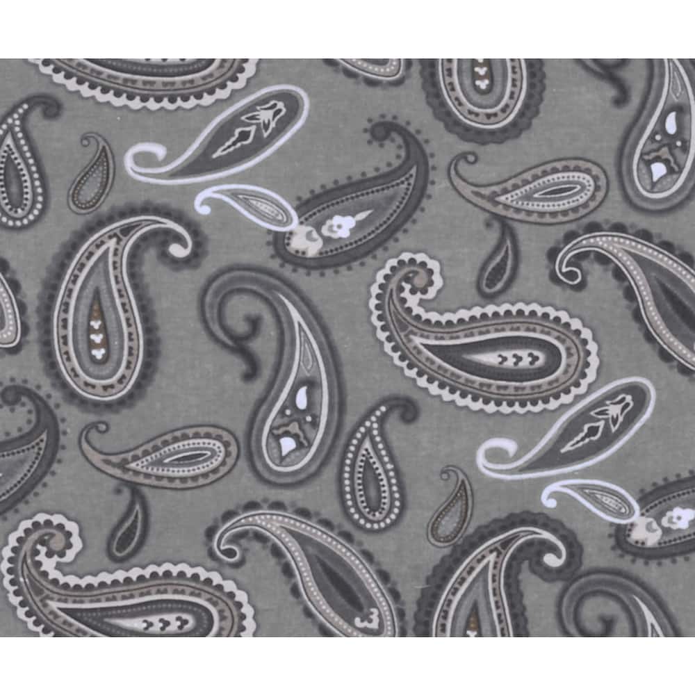 Vintage Floral Paisley Flannel Cotton Duvet Cover Set by Superior