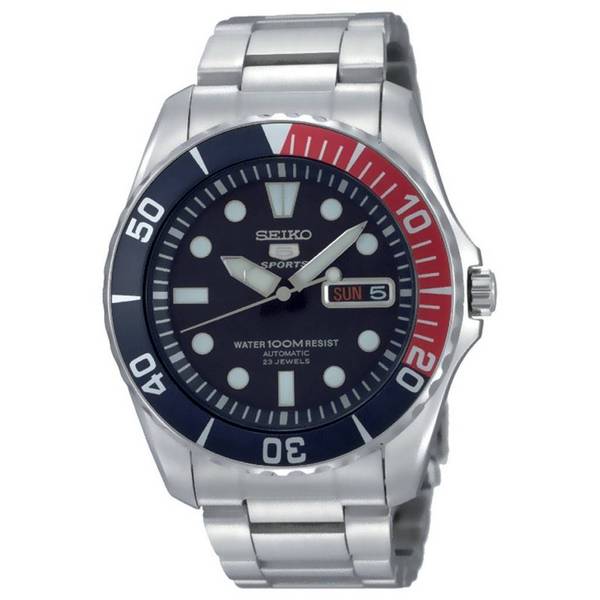seiko men's silvertone