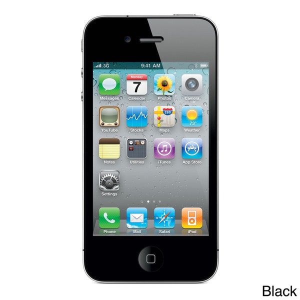 Shop Apple iPhone 4 8GB ATT Locked iOS Cell Phone - Free Shipping Today ...