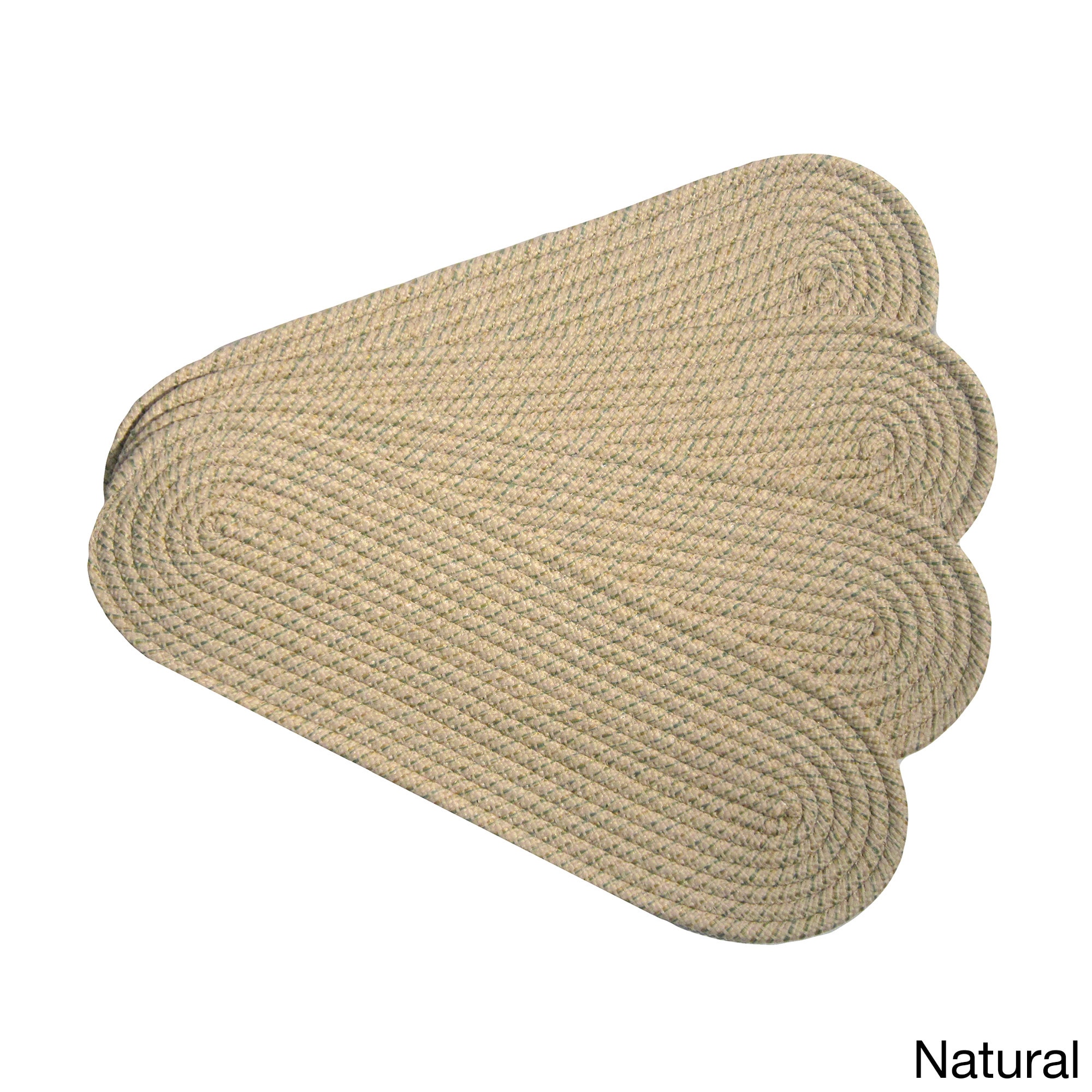 Malibu Braided Reversible Stair Treads (set Of 4)