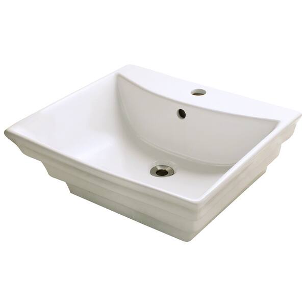 Polaris Sinks Undermount Porcelain Bathroom Sink in Black Polaris Sinks Undermount Porcelain Bathroom Sink in Black