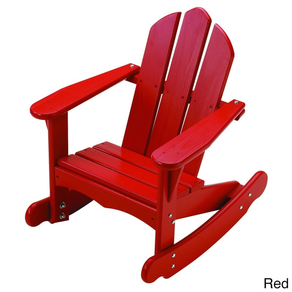 Little Colorado Child's Adirondack Rocking Chair - Free ...