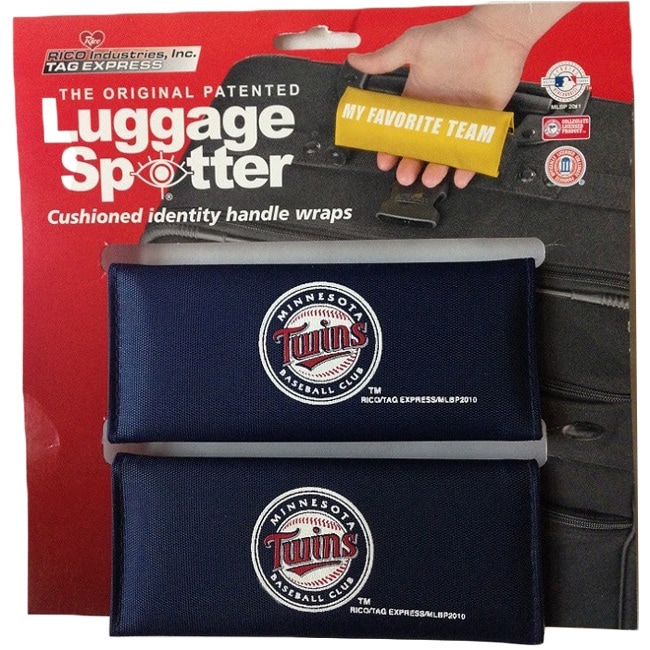 The Original Patented Mlb Minnesota Twins Luggage Spotter (set Of 2)