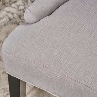 Christopher Knight Home Hayden Tufted Fabric Dining/ Accent Chair (Set of 2) by  (Light grey)