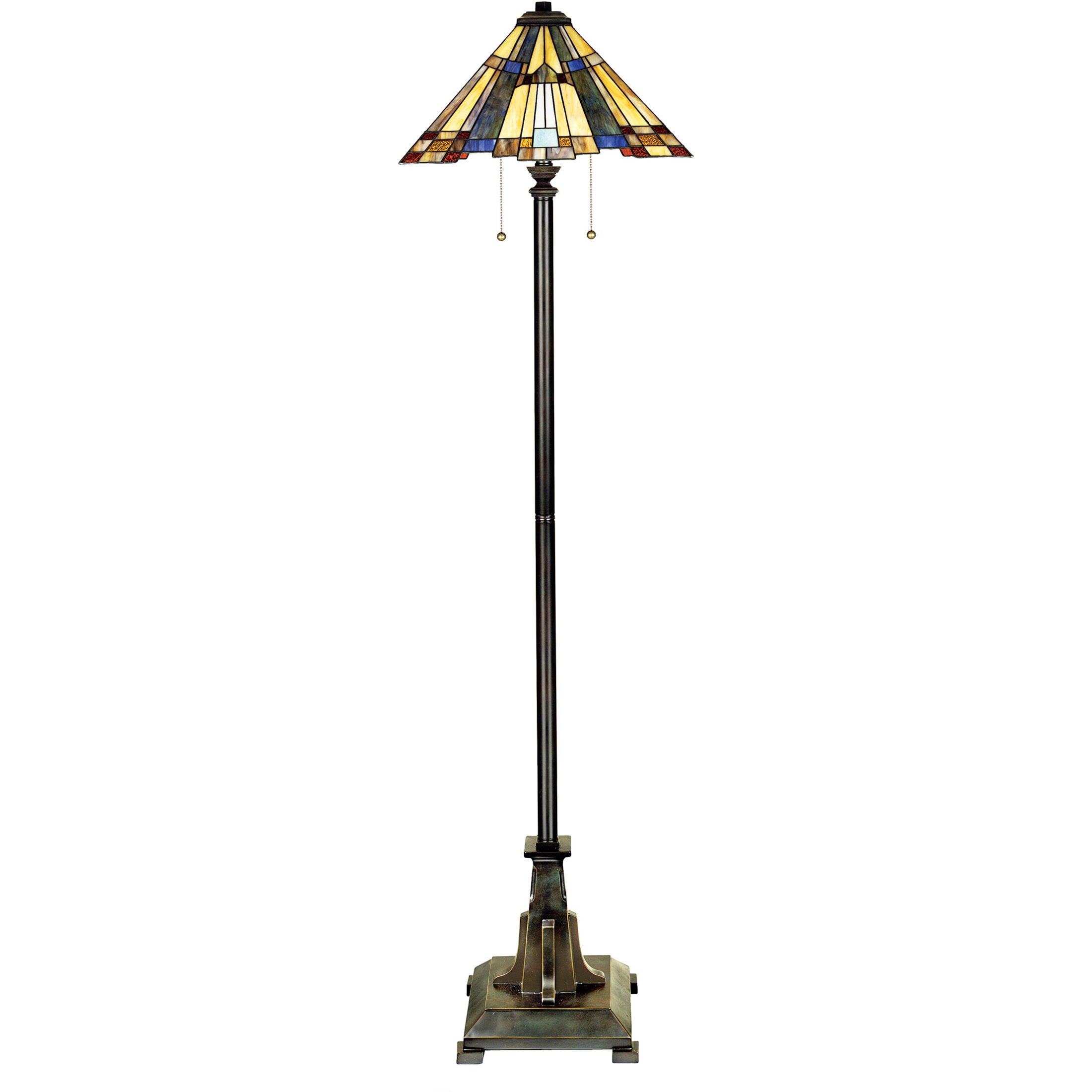 Inglenook 2 light Valiant Bronze Floor Lamp