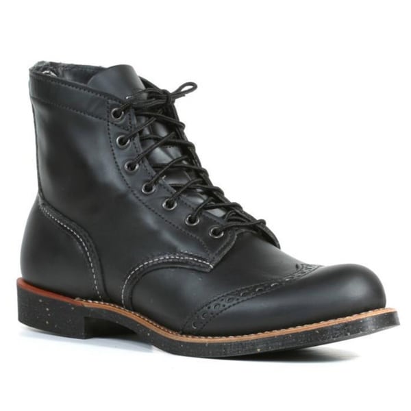 Red Wing Heritage Men's 'Ranger' Black Leather Wing Tip Boots ...