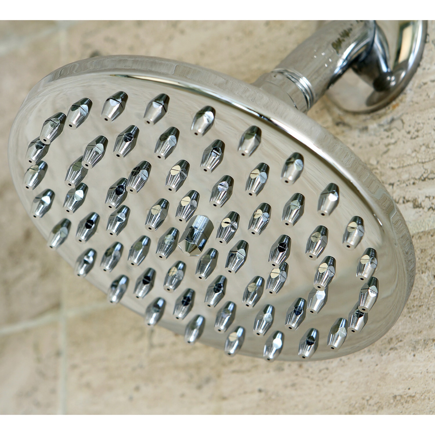 Rainfall 6 inch Chrome Shower Head