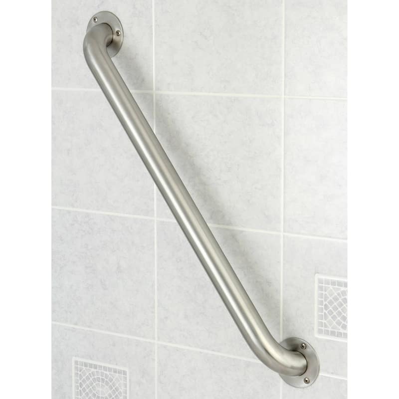 Kingston Brass Stainless Steel 24-inch Commercial Grade Grab Bar - Silver