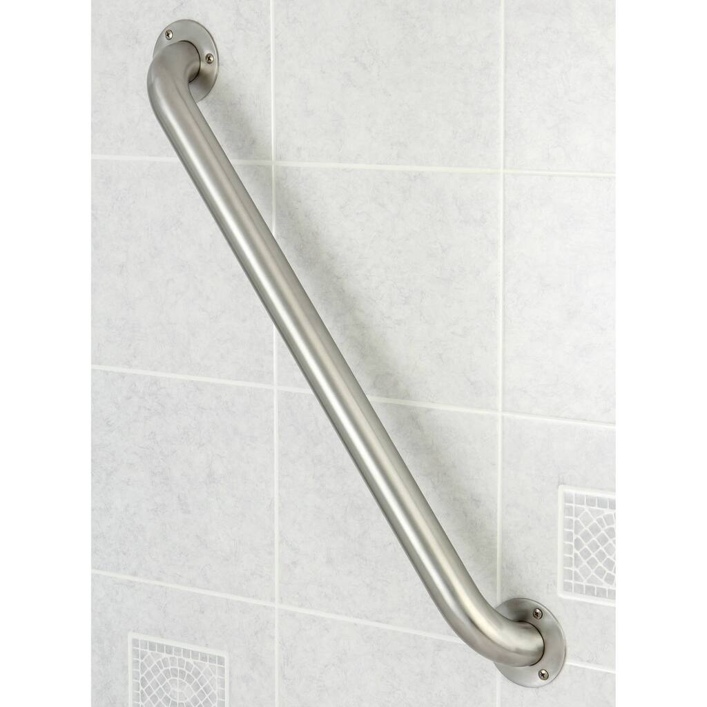 Kingston Brass Stainless Steel 24-inch Commercial Grade Grab Bar - Silver