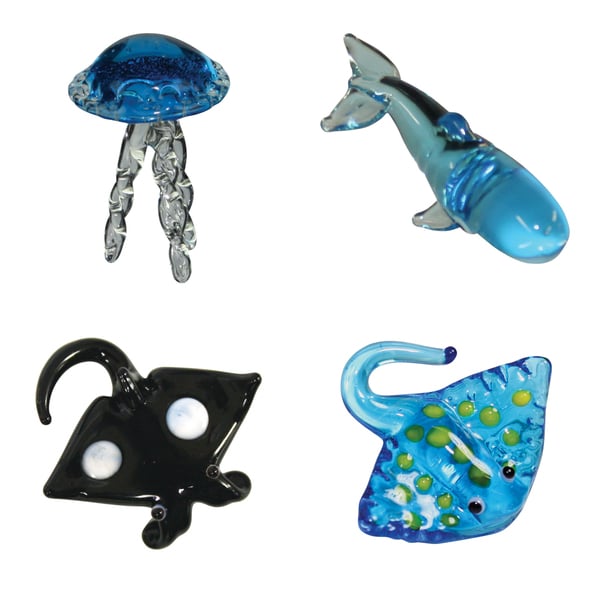 Looking Glass Sea-themed Miniature Figures