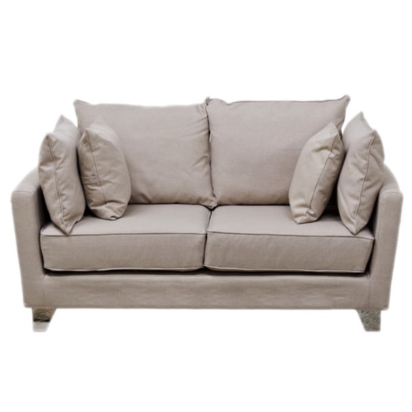 Gold Sparrow Lexington Beige Loveseat