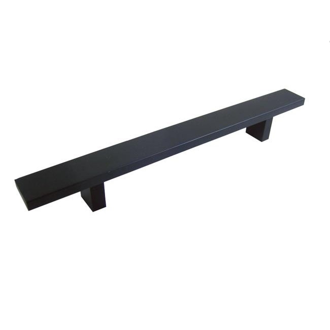 Contemporary 10 inch Rectangular Matte Black Cabinet Handle (case Of 4)