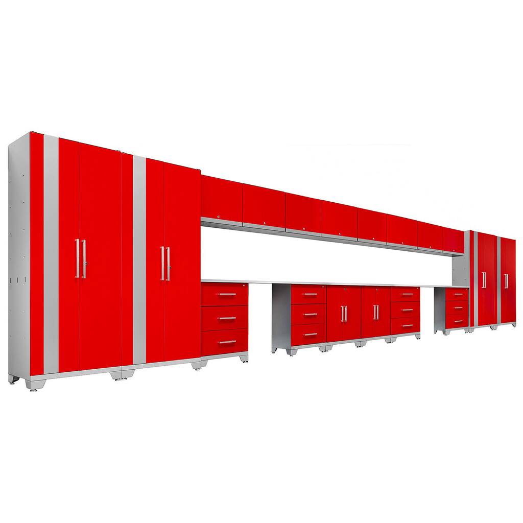 NewAge Products Performance Series Red 21-piece Cabinet Set